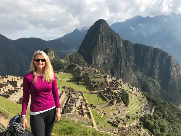 Leslie L. Harrington in Machu Picchu Peru