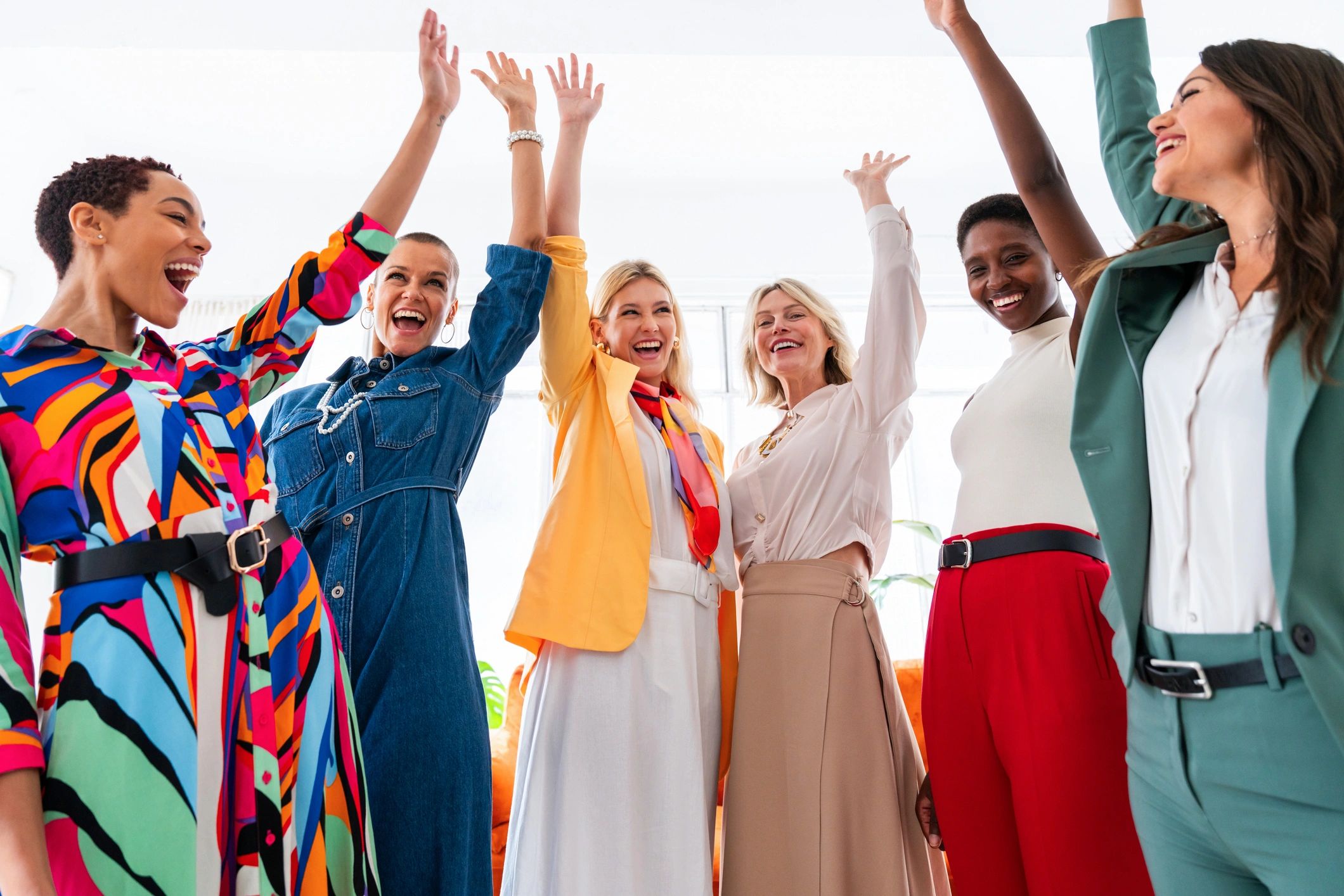 Women celebrating together in the BeautiFULL Life Community